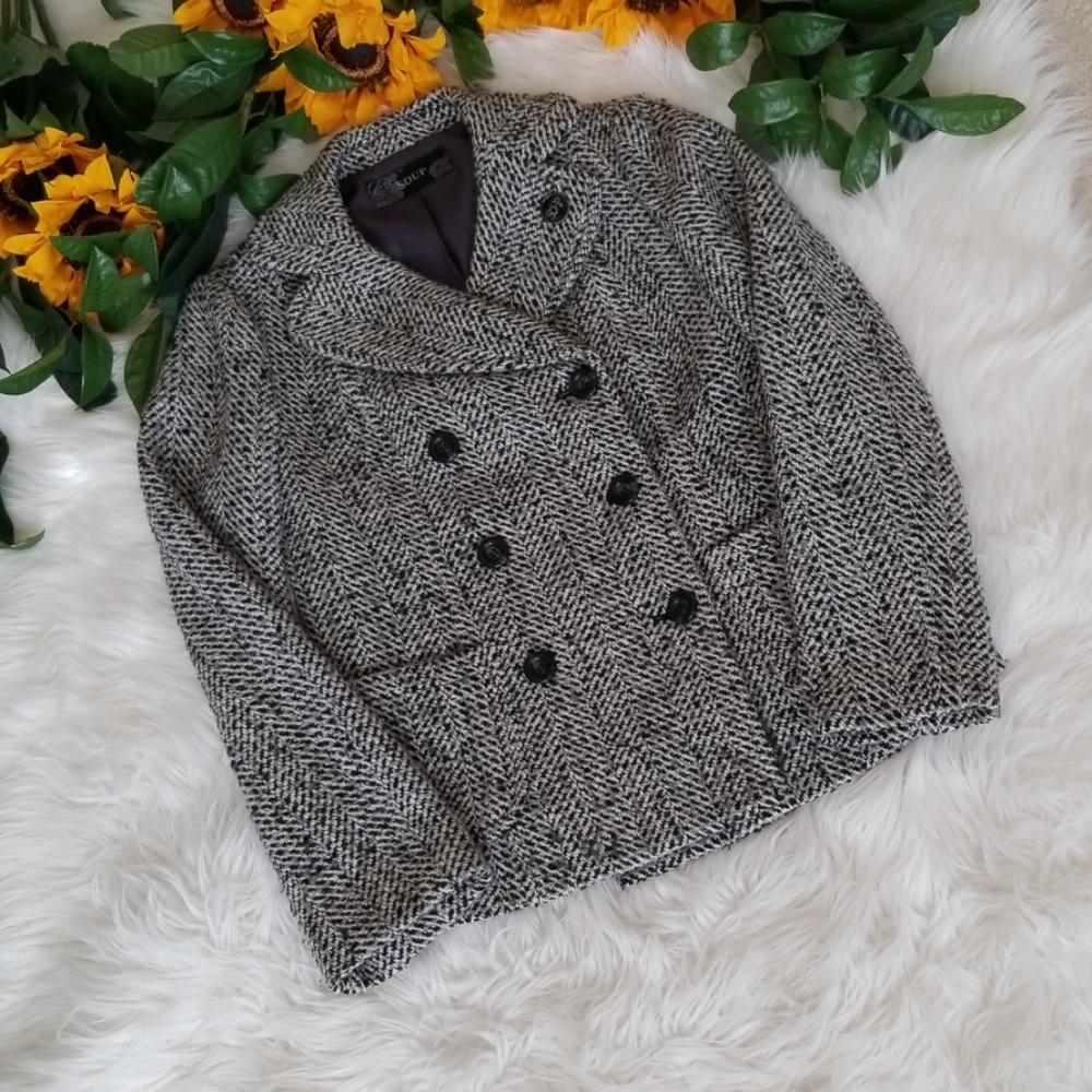Soup Wool Blend Coat